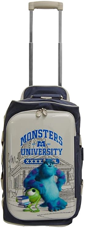 Monster U Univercity Luggage 18" Rolling Duffel Travel Bag