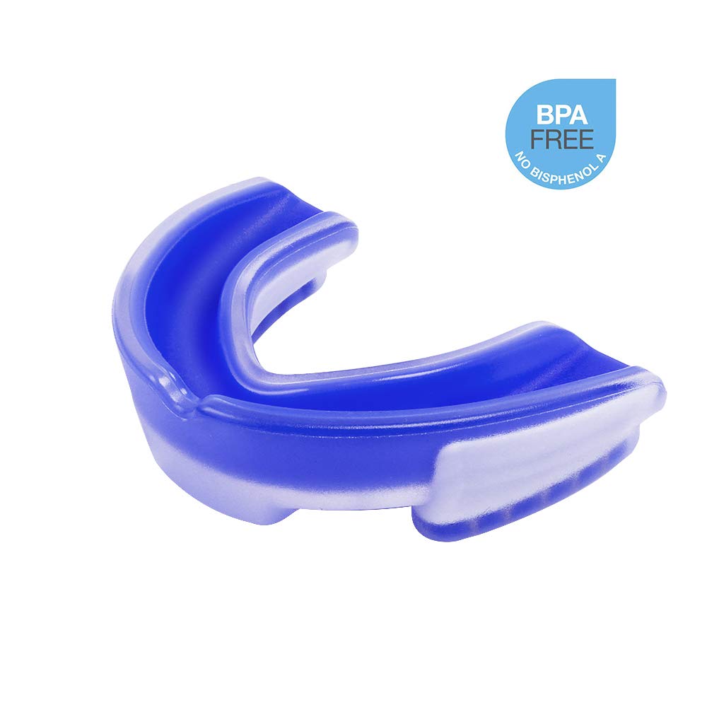 DONGPONG Mouth Guard Sports for Kids and Adults, Sturdy Safe Dental Guard Mouthguard Youth Mouth Guard 