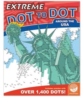 Extreme Dot to Dot Around The USA Puzzle