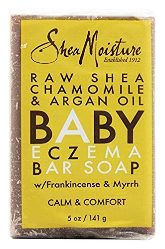 Shea Moisture Raw Shea Butter Baby Eczema Bar Soap (Pack of 2)