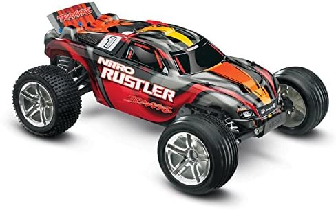 Traxxas Nitro Rustler: 2WD Stadium Truck with TQi 2.4 GHz Radio & TSM