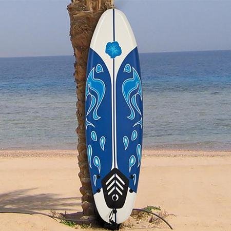 Best Choice Products New - Surfboard 6' Foamie Board Surfboards Surfing Surf Beach Ocean Body Boarding New