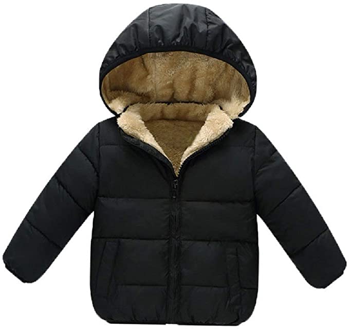 Goodkids Baby Girls Boys' Winter Fleece Jackets with Hooded
