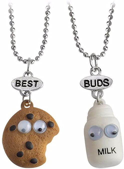 Best Friends Necklace for Unisex-Child, Girls,Boys