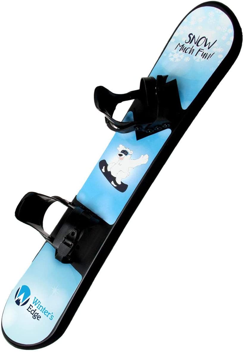 Winter's Edge Snow Much Fun Kids Plastic Snowboard