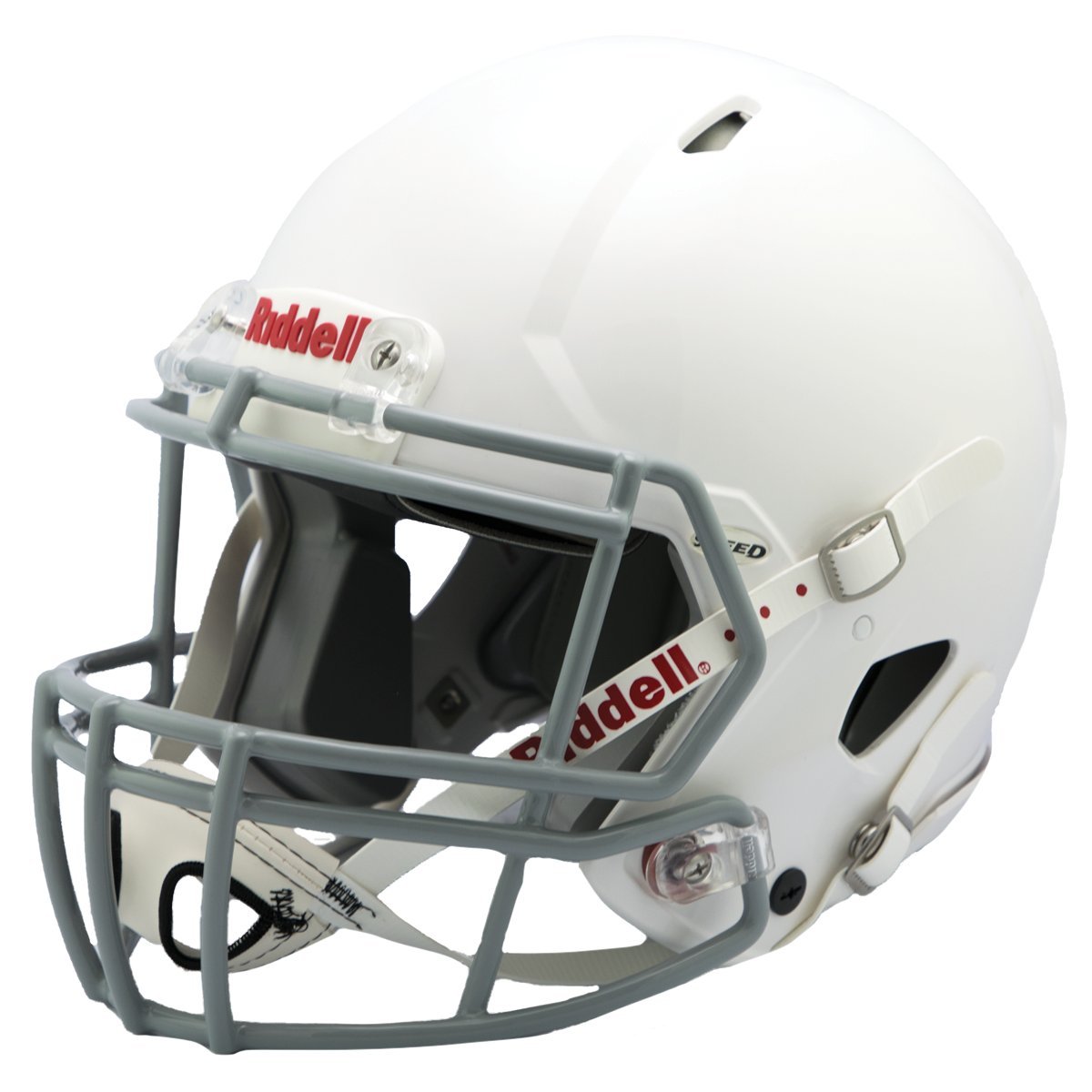 Riddell Speed Youth Football Helmet, White/Gray, Small