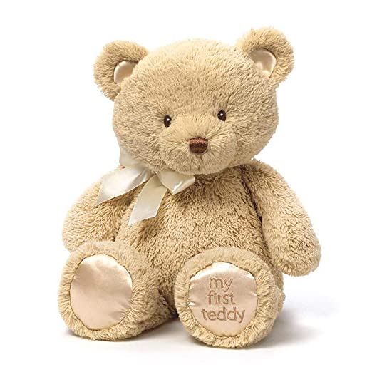 Baby GUND My 1st Teddy Bear Stuffed Animal Plush, Tan 15&quot;