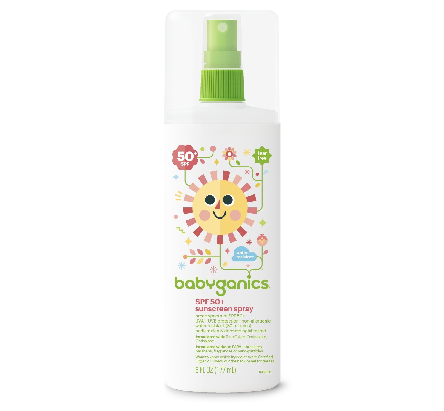 Babyganics SPF 50 Baby Sunscreen Spray