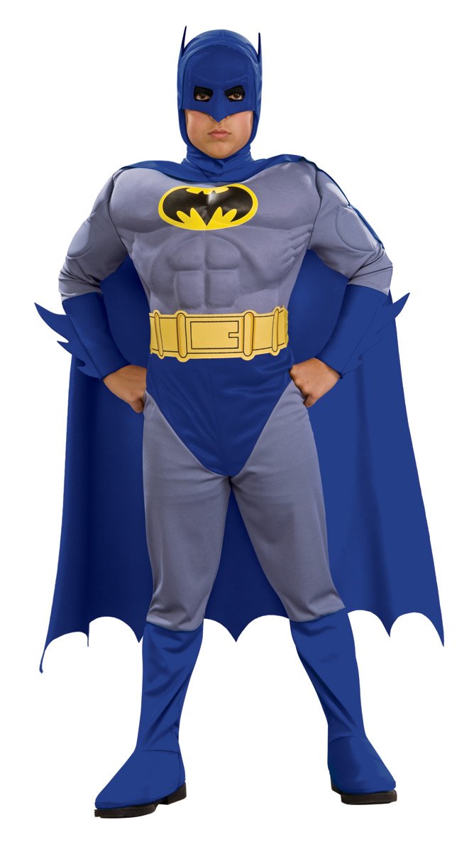 Batman Deluxe Muscle Chest Batman Child's Costume