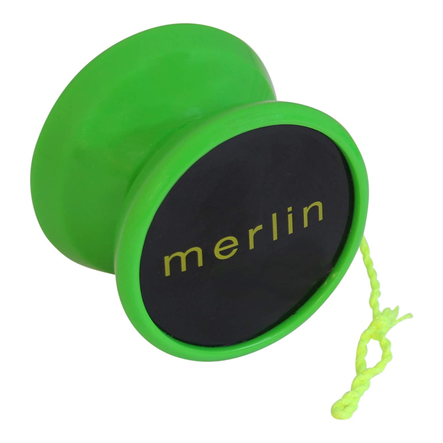 Yoyo King Green Merlin Professional Responsive Yoyo with Narrow C Bearing and Extra String