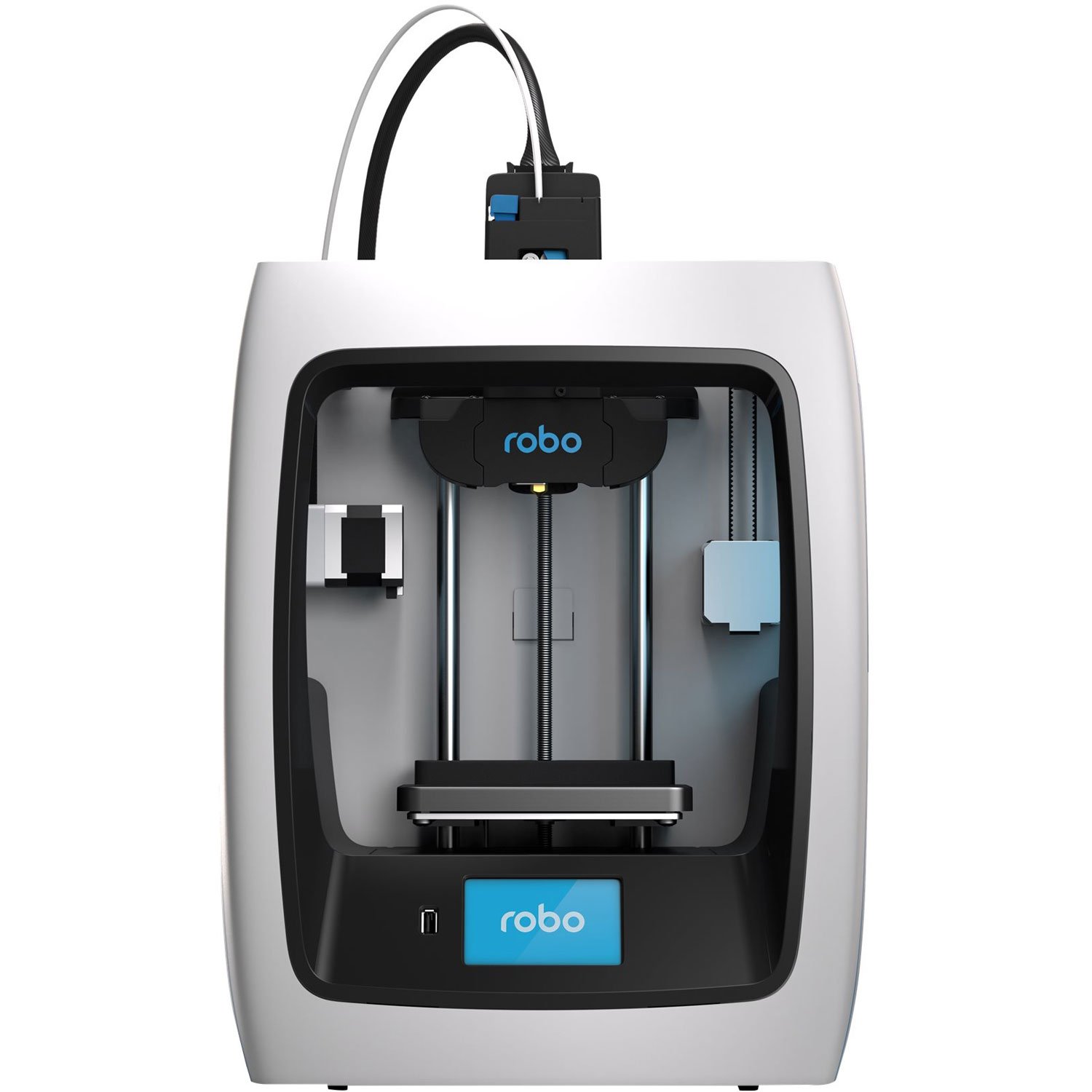 Robo C2 Smart Assembled 3D Printer with WiFi, 5x5x6” Build Volume for Educators and Innovators