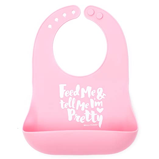 Bella Tunno Silicone Wonder Bib, Feed Me