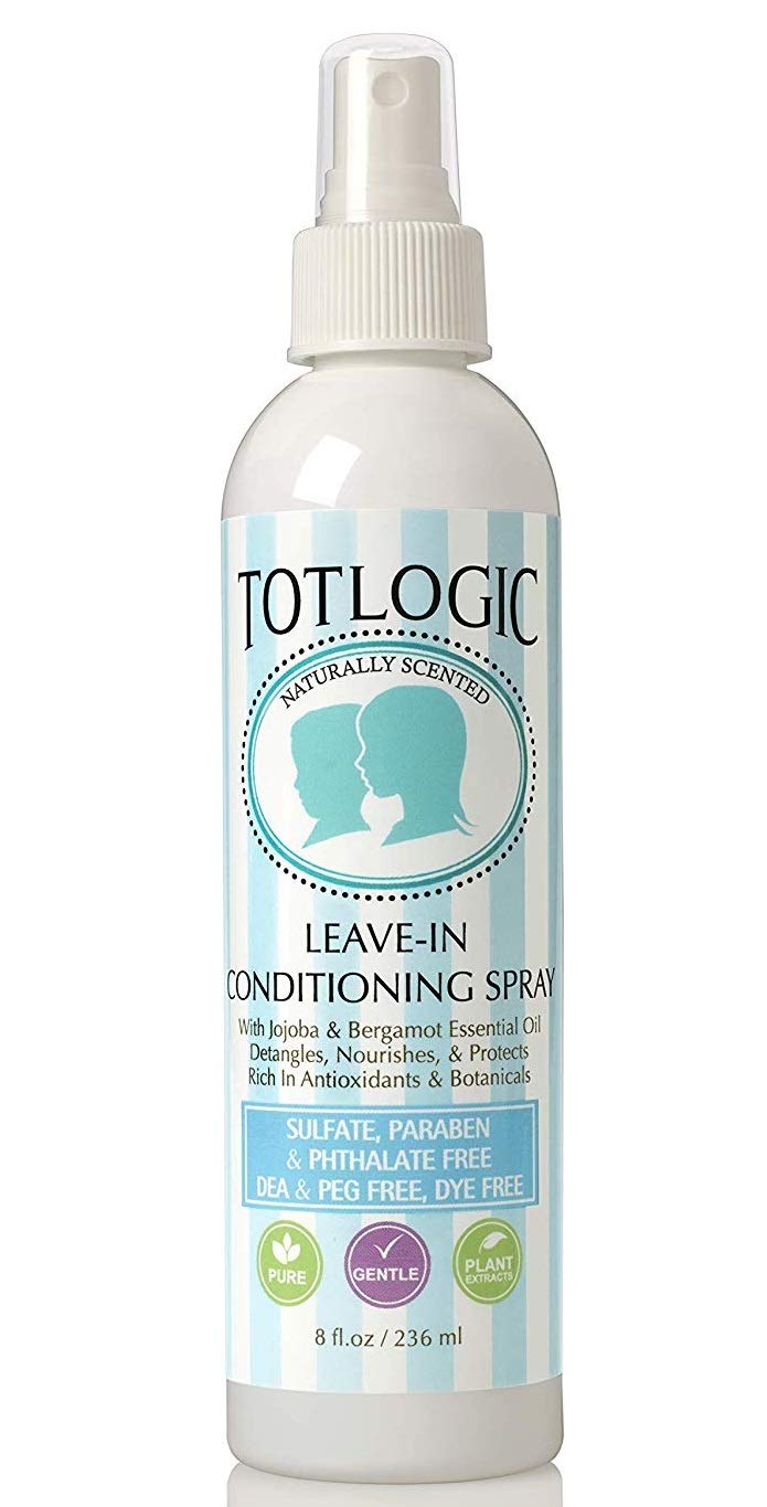 TotLogic Kids Detangler Spray and Leave In Conditioner