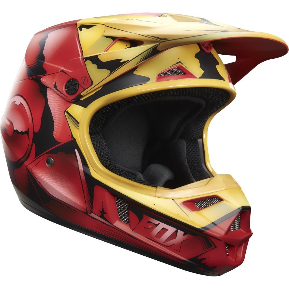 Fox Racing Iron Man Youth V1 Motocross Helmet