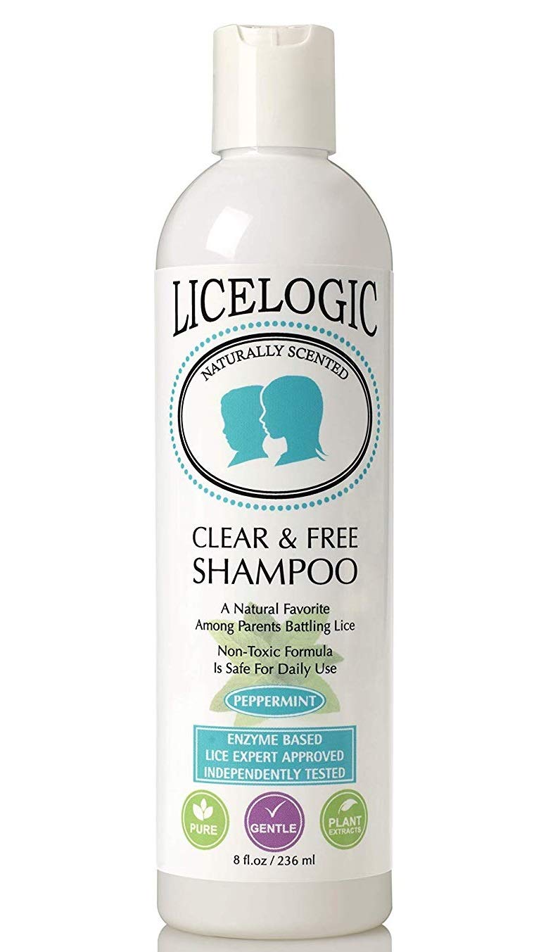 LiceLogic Head Lice Shampoo | Non Toxic Lice Treatment for Kids Safe for Daily Use