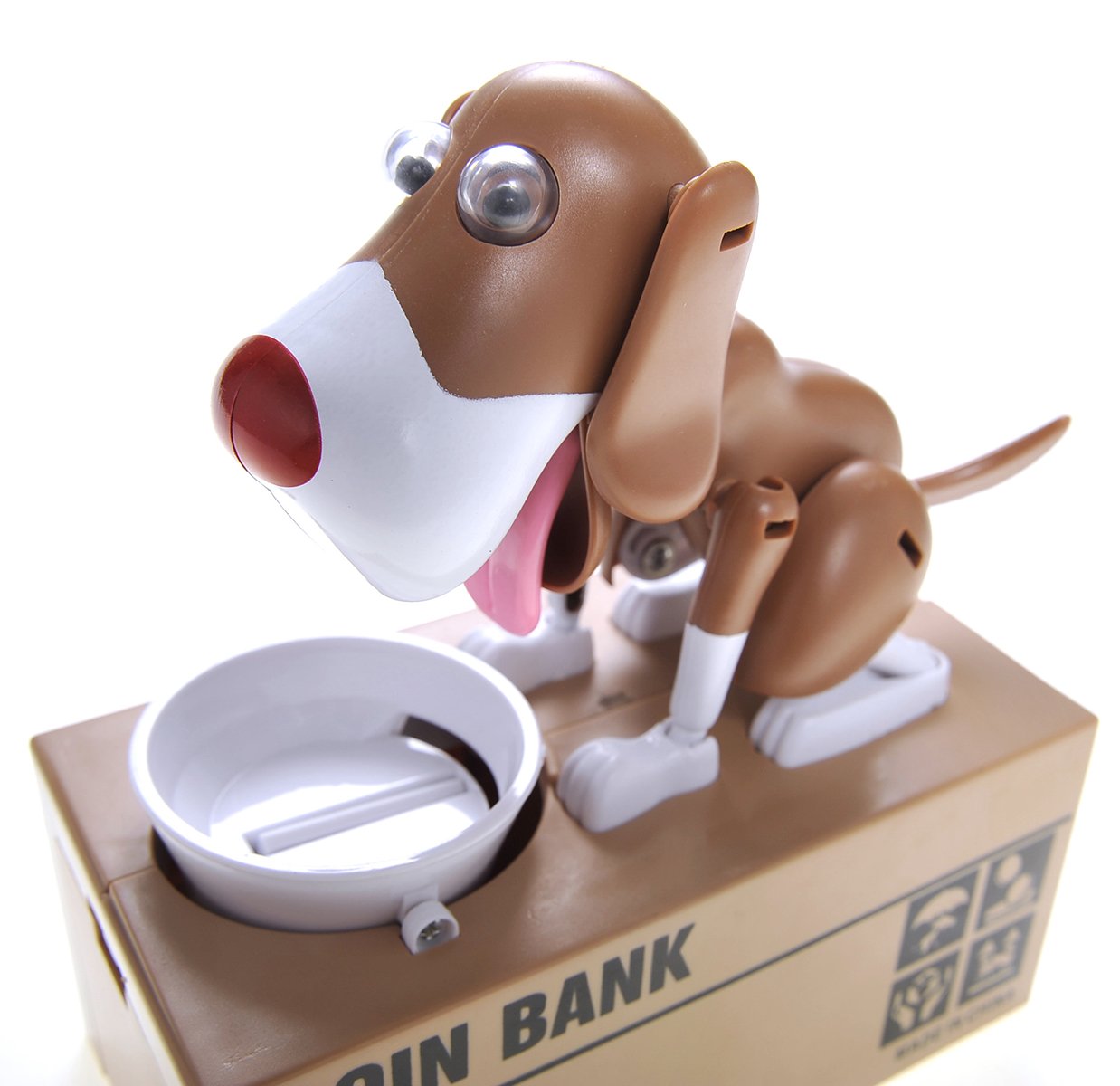 Dogg Dog Style Coin Money Box Piggy Bank Collecting Saving Money Bank Color