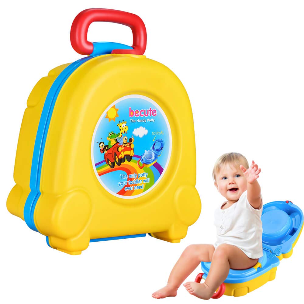 The Latest Baby Toilet Cute Portable Cartoon Travel Potty