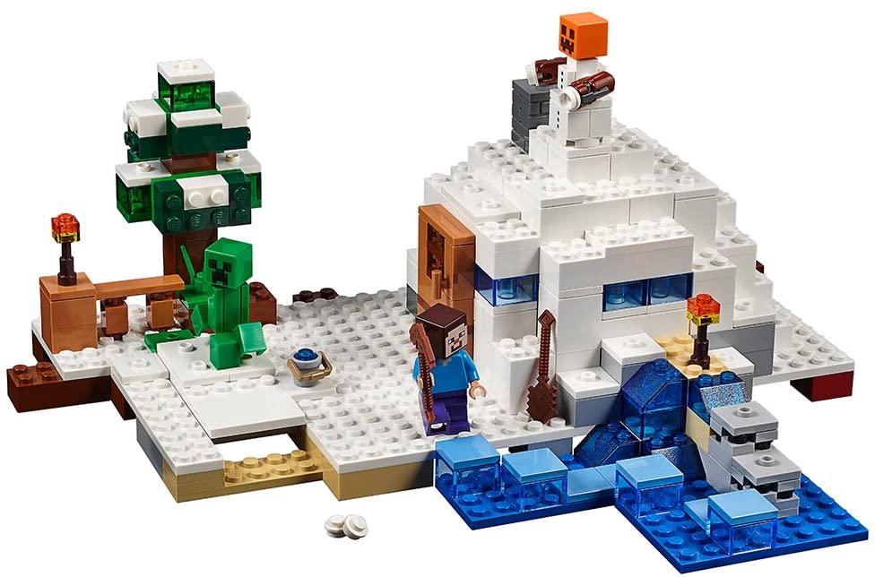 Lego Minecraft The Snow Hideout 21120 Minecraft Toy