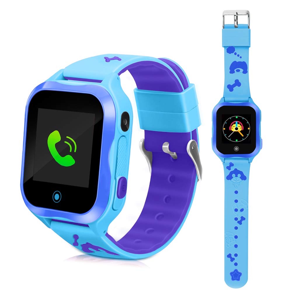 DUIWOIM Smart Watches for Kids Accurate GPS Tracker with SOS and Pedometer