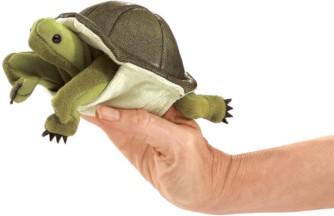 Folkmanis Mini Turtle Finger Puppet