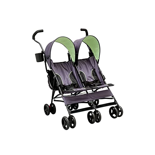 Delta Children LX Side by Side Tandem Umbrella Stroller