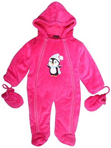 Sweet & Soft Ultra Baby Girls & Boys Warm Snowsuit Mittens Hood