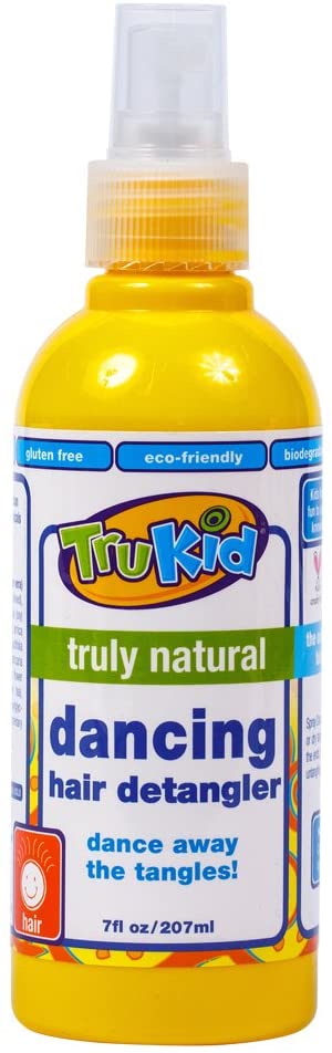 TruKid Dancing Detangler - Natural Detangling Spray, No More Knots or Dry Hair