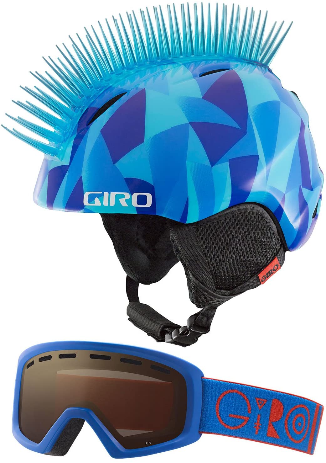Giro Launch Combo Kids Snow Helmet w/Matching Goggles