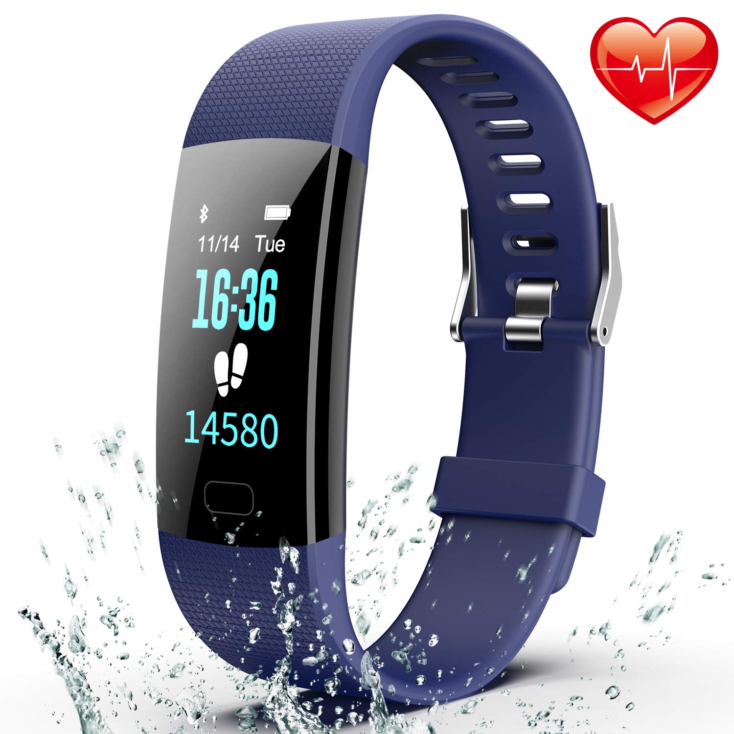 Fitness Tracker, Colorful Activity Tracker Watch 
