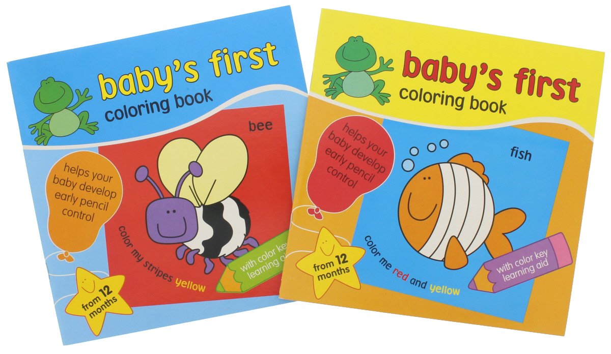 20 Best Coloring Books for Toddlers 2024 - Buying Guide 2 Coloring Books for Kids: Baby's First Coloring Book Coloring & Educational Books