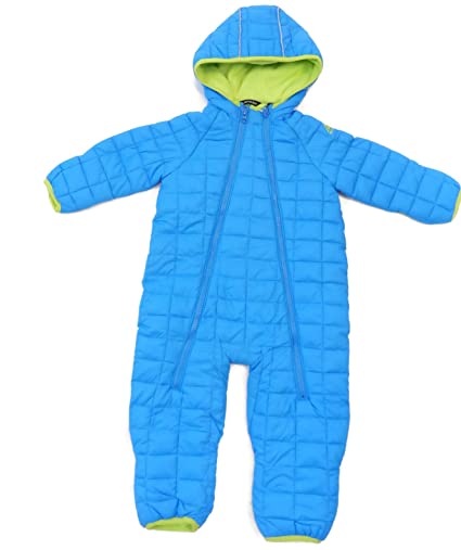 Snozu Infant and Toddler Fleece Lined Ultralight Quilting One Piece Snowsuit