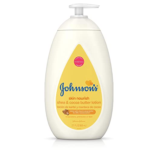 Johnson's Moisturizing Dry Skin Baby Lotion with Shea & Cocoa Butter