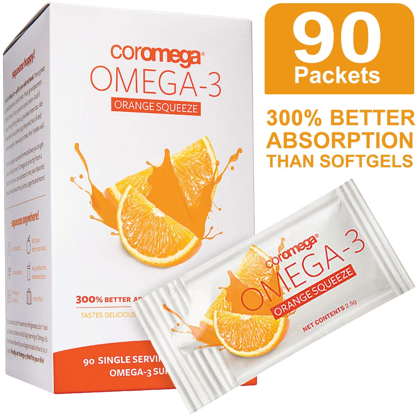 Coromega Omega 3 Fish Oil Supplement