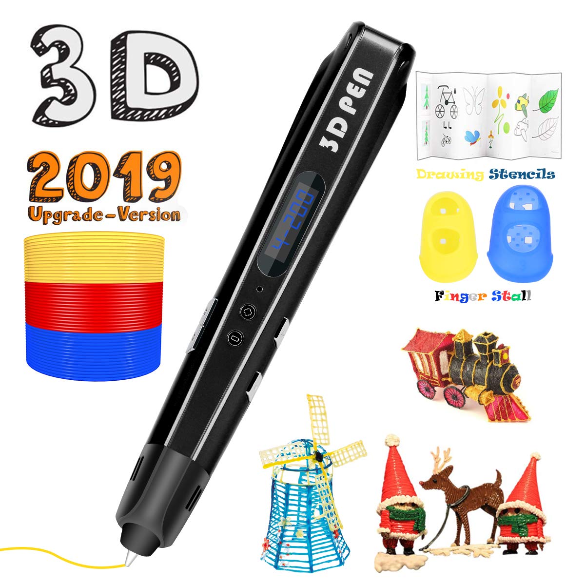 Uvital 3D Drawing Doodle Printer Pen