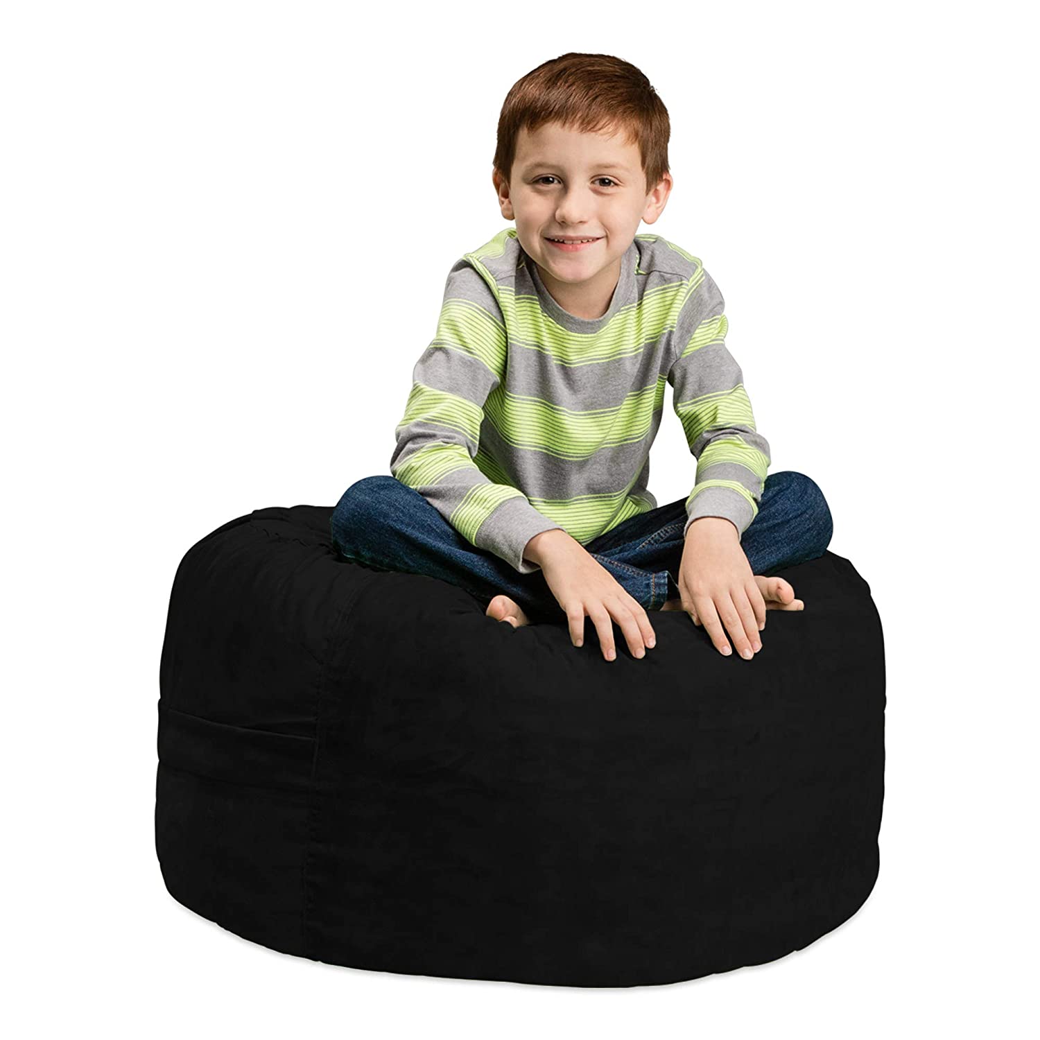 Chill Sack Bean Bag Chair: Large 2' Memory Foam Furniture Bean Bag