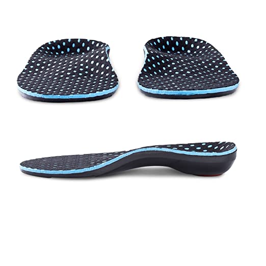 Kids Orthotics Inserts for Flat Feet, High Arches, Over-Pronation (24-27 | Toddler 8.5-11)