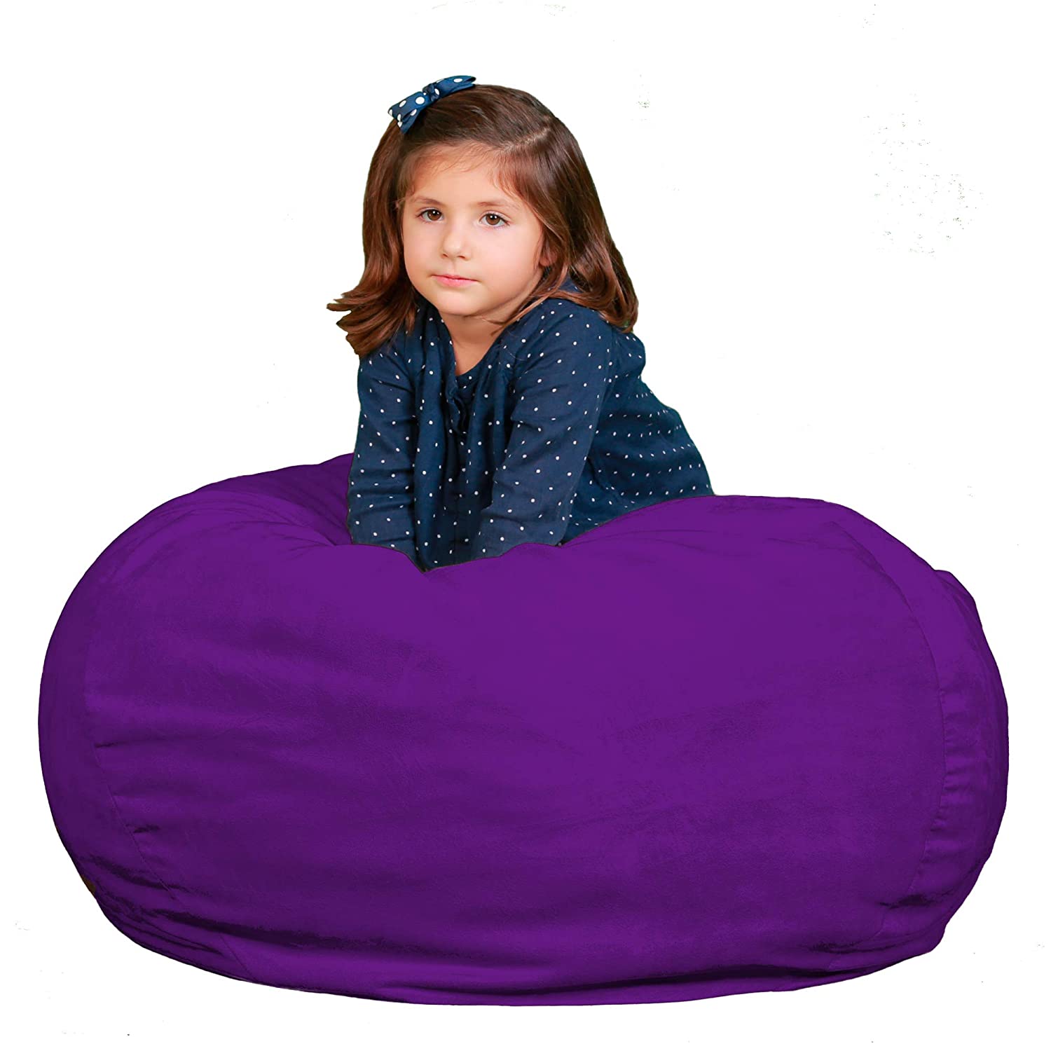 Kids Bean Bag Chair Premium Cozy Foam Filled Cozy Bean Bag