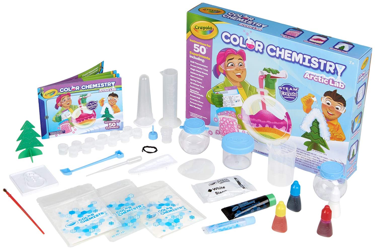 Crayola Artic Color Chemistry Set for Kids, Steam/Stem Activities, Educational Toy