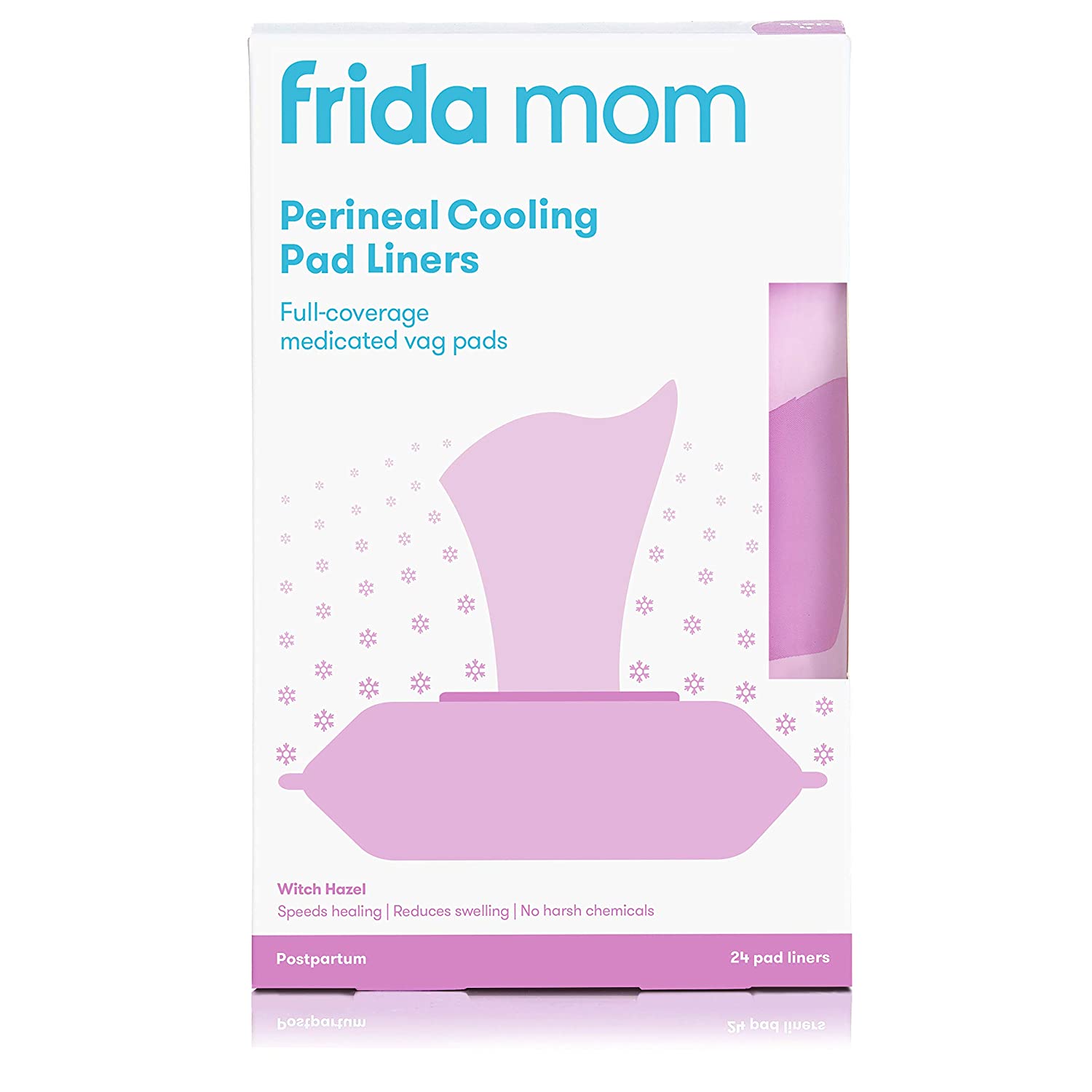 Perineal Medicated Witch Hazel Full-Length Cooling Pad Liners for Postpartum Care by Frida Mom