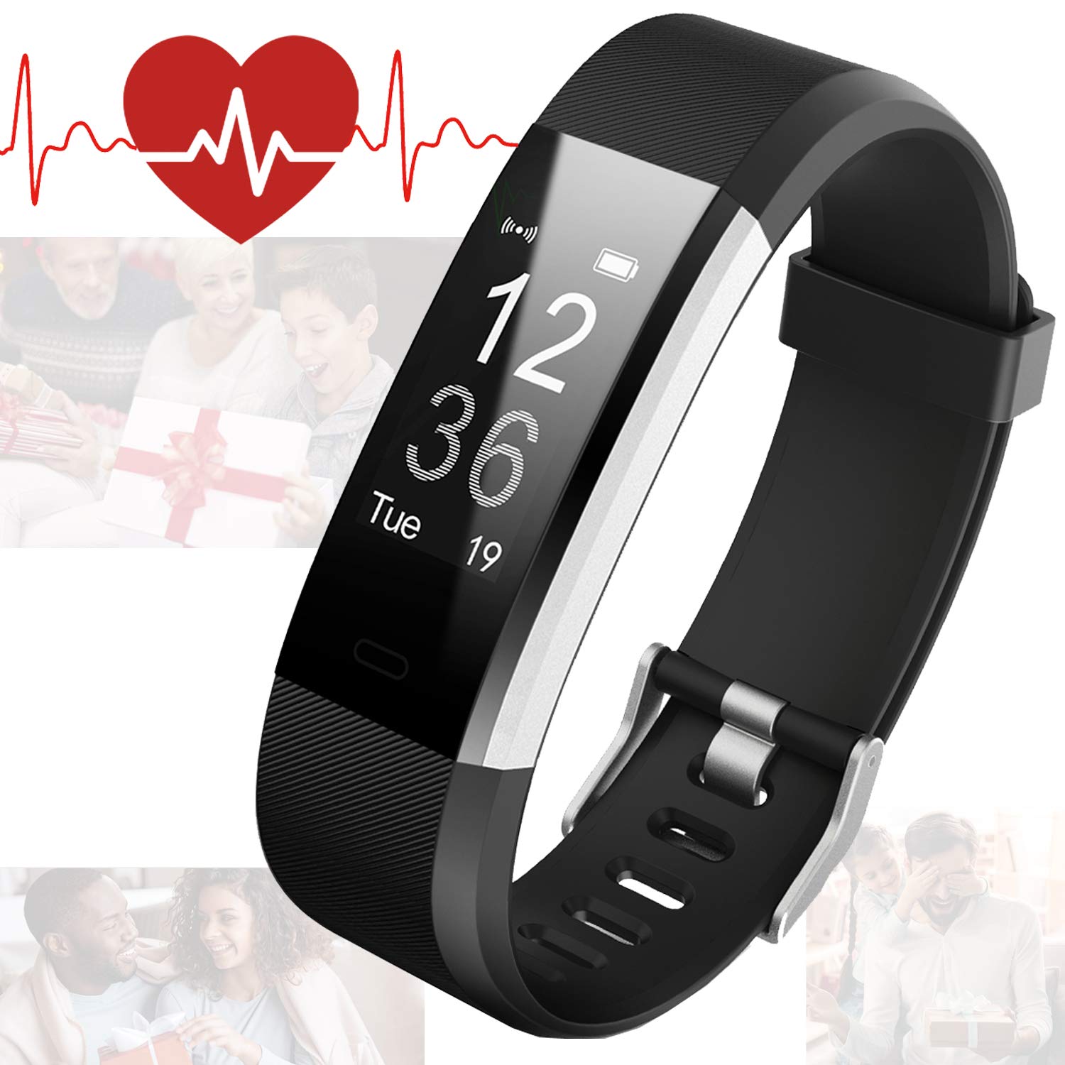 Bicol Fitness Tracker with Heart Rate Monitor for Kids