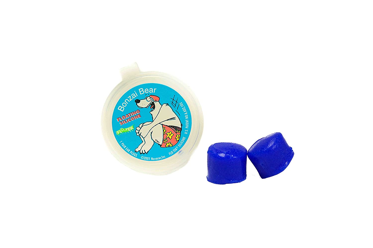 Putty Buddies Floating Earplugs 10-Pair Pack - Soft Silicone Ear Plugs for Swimming & Bathing
