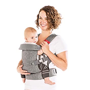 You+Me 4-in-1 Convertible Baby Carrier for Newborn with 3D Cool Air Mesh