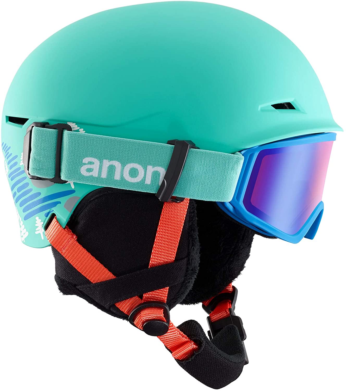 Anon Kids' Define Ski/Snowboard Helmet/Goggle Combo with BOA Fit System