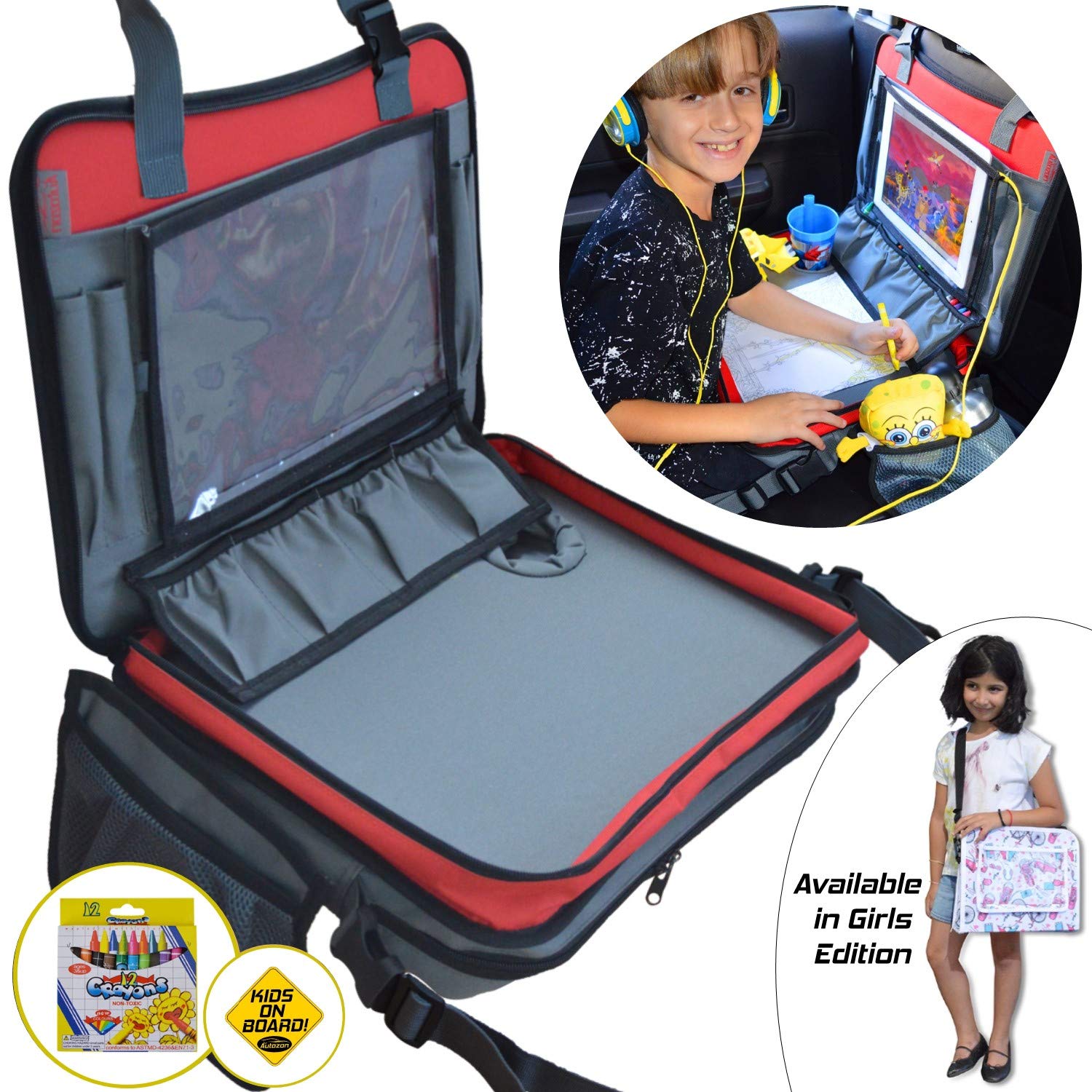 Kids Travel Tray 3 in 1 