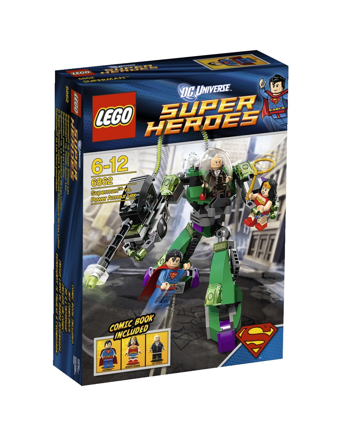 LEGO Super Heroes Superman Vs Power Armor Lex 