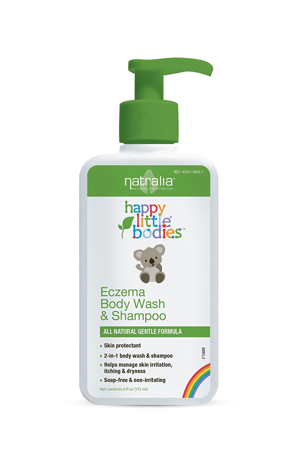 Natralia Happy Little Bodies Eczema Body Wash & Shampoo