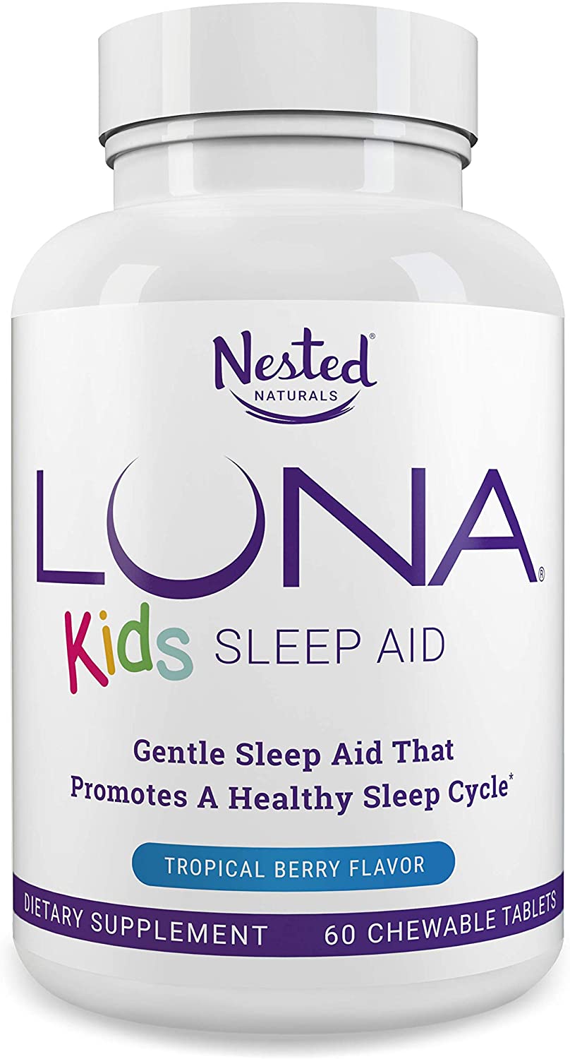Sleep Aid Tablets for Children 4+ and Sensitive Adults by Nested Naturals