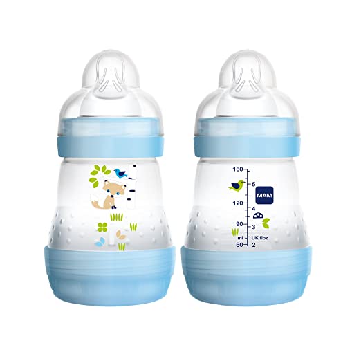 MAM Baby Bottles for Breastfed Babies, MAM Baby Bottles Anti Colic