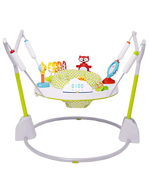 Skip Hop Explore & More Baby Jumper: Fold Away Jumpscape with Bouncer Counter