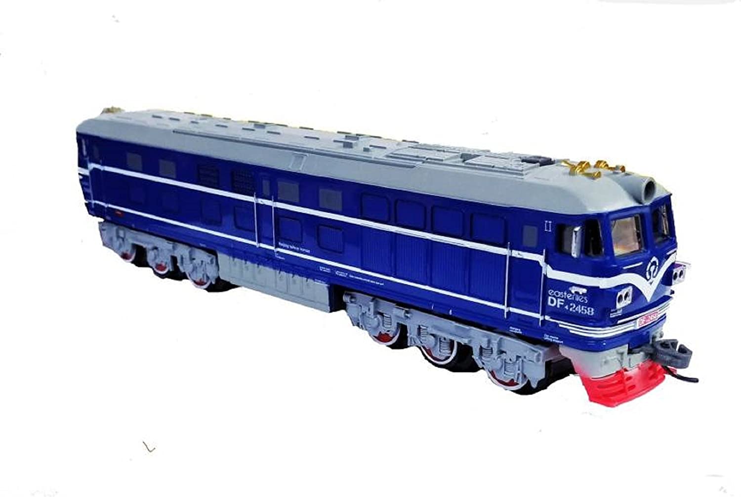 Emob Battery Operated Moving Train Toy with Realistic Light and Sound